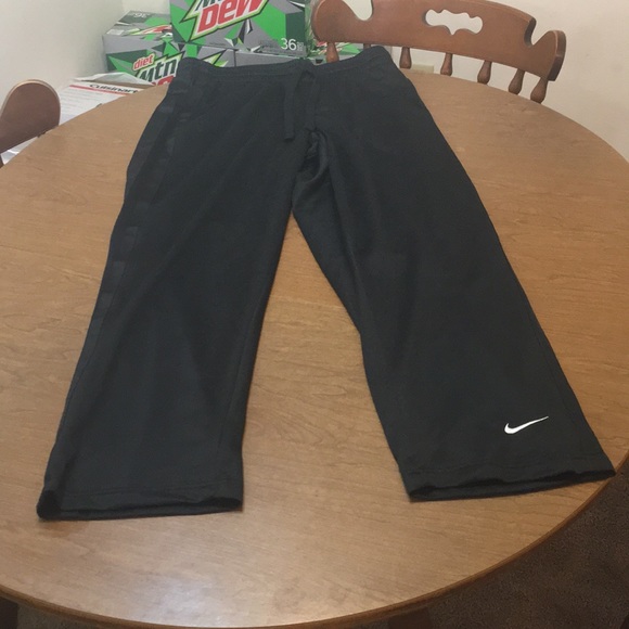 Nike Other - Vintage Men Nike Black Pants Casual Work-Out Large